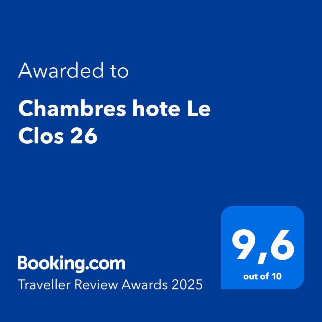 Chambres Hote Le Clos 26 ベルリーヴ・シュル・アリエ エクステリア 写真